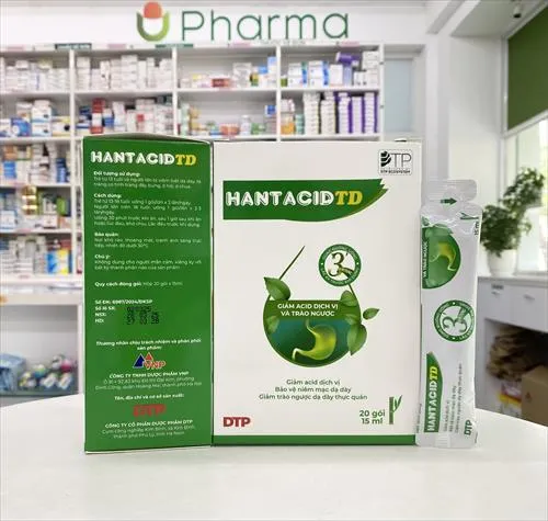 Hantacid TD – Hỗn dịch kháng acid thảo dược, làm dịu dạ dày cả ngày